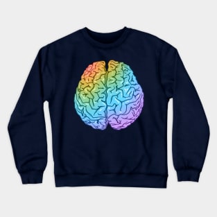 Brainbow (Rainbow Brain) Crewneck Sweatshirt